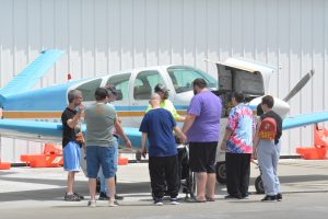 Plane at airport