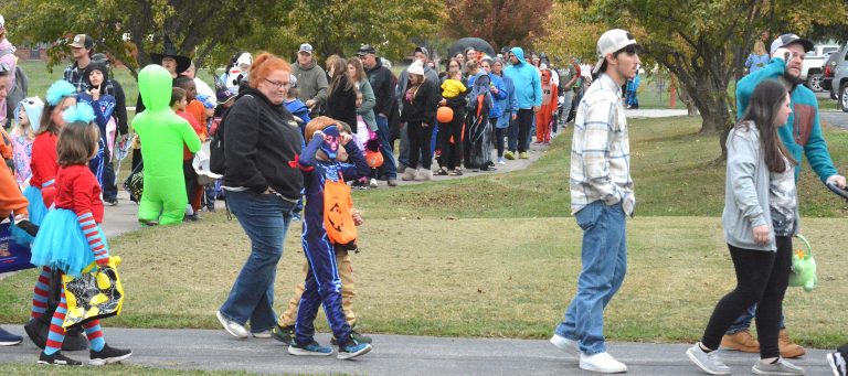 Big Halloween Crowd